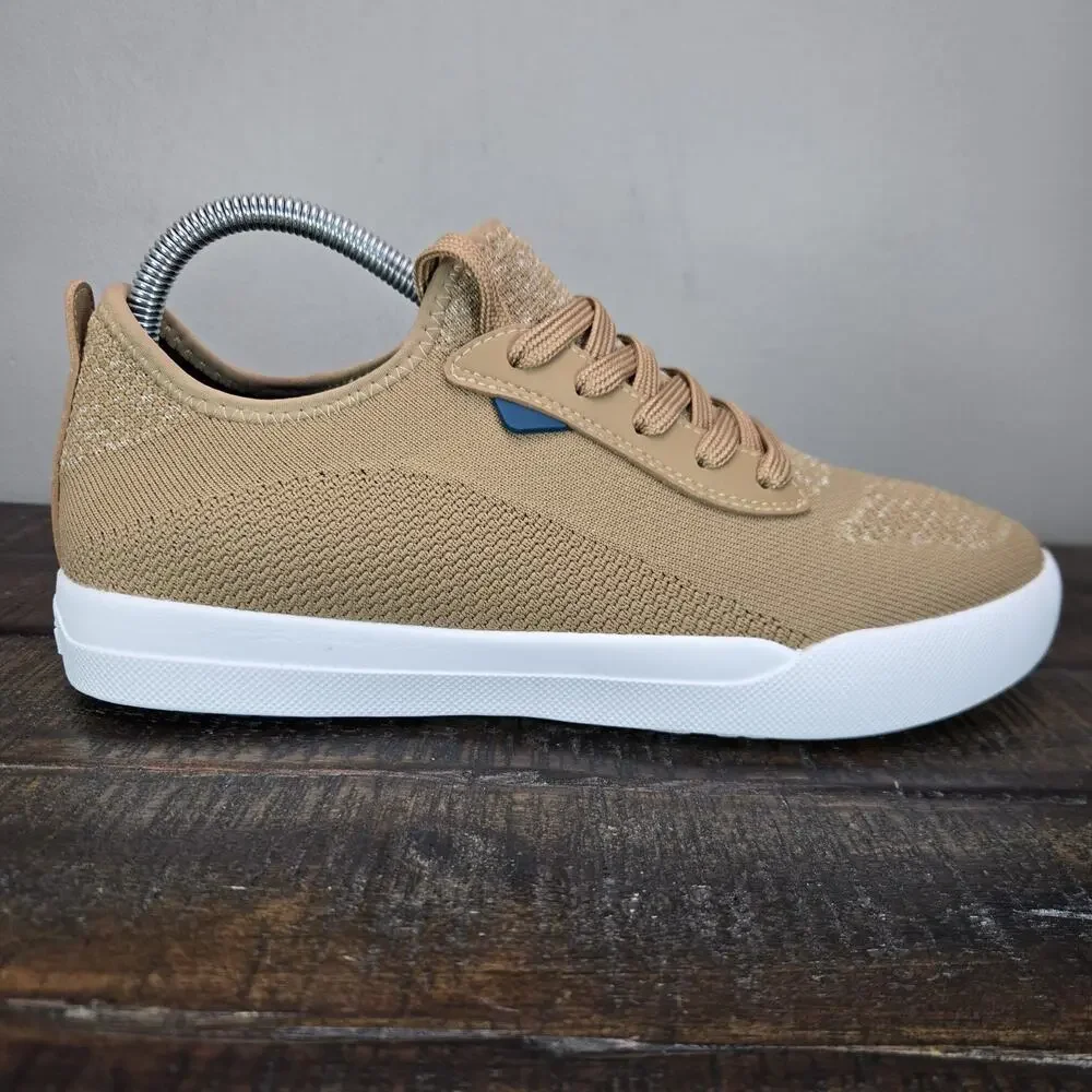 Vessi Weekend 1.5 Sneaker Womens Size 9 Waterproof Shoes Oak Brown White